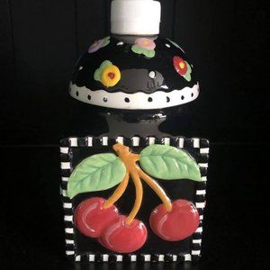 Mary Engelbreit Cherries Soap Dispenser